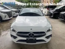 2023 Mercedes-Benz AMG CLA35 2.0 4MATIC Coupe 360View HUD Up Display BSM Panaromic Roof LED Light Paddle Shift Low Mileage 5A Good Condition Nice Car