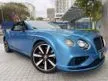 Used RADICAL BLUE PRE OWNED 2015/2022 BENTLEY CONTINE NTAL GT S 4.0T V8S CONVERTIBLE UK