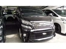 2012 Toyota Vellfire 2.4 Z - Unregistered