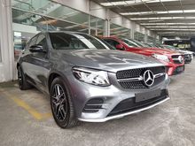 2018 Mercedes-Benz GLC43 AMG 3.0 4MATIC SUV Head Up Display Xenon Light LED Daytime Running Light Sunroof Power Boot Burmester Sound System Push Start Button Keyless-Go