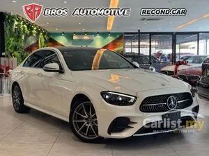 2021 Mercedes-Benz E300 2.0 AMG Line Sedan
