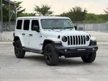 2022 Jeep Wrangler 2.0 Unlimited Sahara (A) COMFORT CITY DRIVE, SIDE STEPS, LED HEADLIGHTS, ACC, BSM, KEYLESS ENTRY EXIT GO, GOOD SPEAKERS