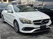 Recon 2018 Mercedes-Benz CLA180 1.6 AMG Coupe / Free warranty/ Free tinted / Free full tank - Cars for sale