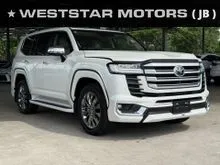 2023 Toyota Land Cruiser 3.4 ZX Modellista Bodykit 7 Seater Mileage 2k km Cool Box JBL HUD