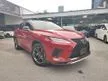 Recon 2019 Lexus RX300 2.0 F Sport SUV [HUD, 360 CAMERA, PANORAMIC ROOF, RARE COLOUR RED]FREE WARRANTY