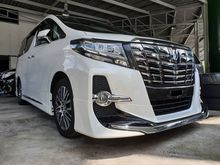 2017 Toyota Alphard 2.5 SC Modelista Fully Loaded