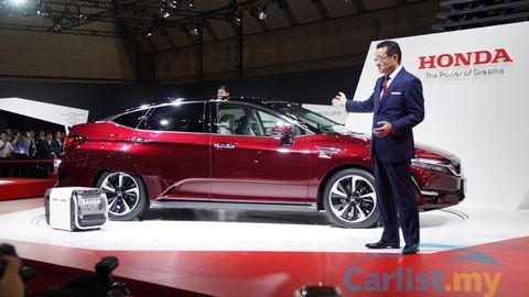 Tokyo 2015: Honda Unveils The Clarity Fuel Cell, Its New Benchmark Hydrogen FCV