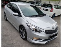 KIA CERATO 1.6 K3, 1ST VIP OWNER, 6 SPEED AUTO WITH PADDLE SHIFT, KEYLESS ENTRY, PUSH START, FULLY TOUCH SCREEN NAVIGATION, WEEKEND CAR, PERFECT COND