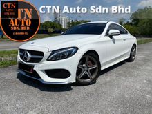 MERCEDES BENZ C200 2.0 COUPE (A) 44K KILOMETER ONLY / SERVICE RECORD HAP SENG MALAYSIA / NEW CAR CONDITION