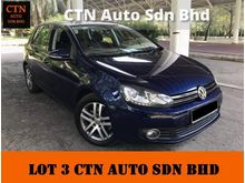 2011 VOLKSWAGEN GOLF 1.4 (A) MK6 WITH PADDLE SHIFT EASY FULL LOAN