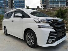 2017 Toyota Vellfire 2.5 Z Golden Eyes MPV