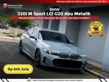 2023 BMW 320i 2.0 M Sport Sedan 320 i LCi G20 Abu 2023/2024 [ WARRANTY BMW ACTIVE ]