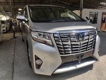 2016 Toyota Alphard 2.5 X 5 YEARS WARRANTY