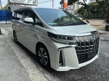 2021 Toyota Alphard 2.5 SC Unregistered with MAX LOAN, CASH REBATE, DIM, BSM, 8 YEARS Warranty