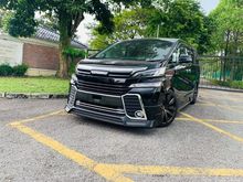 ZG PILOT SEAT, UNREGISTER Toyota Vellfire 2.5 ZG MPV , FULL AMIRATION BODYKIT , SUNROOF , PILOT SEAT , NEW STOCK!!!