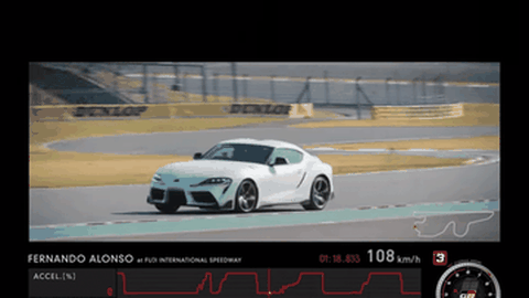 Toyota Supra Digeber Fernando Alonso dan Ini Komentarnya