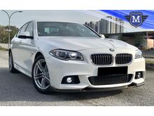 2014 BMW 528i 2.0 M Sport F10 CKD LOCAL NAVI P/START NEW F/L LCI HARMAN KARDON WARRANRTY