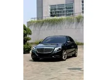 2015 Mercedes-Benz S400L 3.0 Exclusive Sedan (Faktur 2016) Black on Chestnut Odo 40 Rb (TERMURAH)