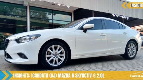iCarData: The Best Time To Buy/Sell A (GJ) Mazda 6 SkyActiv-G 2.0L