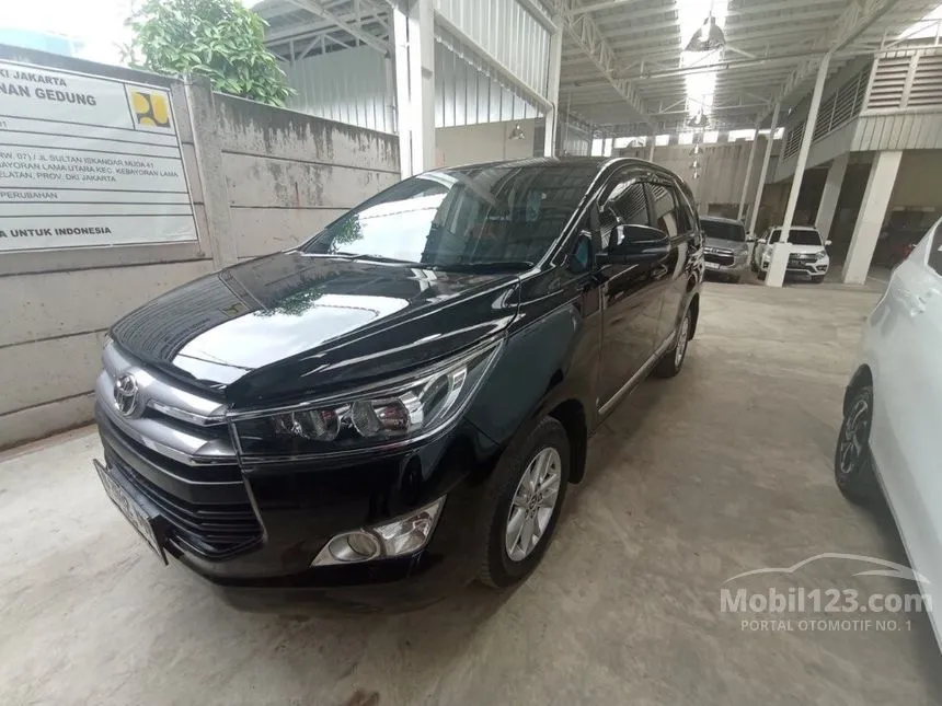 Jual Mobil Toyota Kijang Innova 2018 G 2.4 di Banten Automatic MPV Hitam Rp 302.000.000