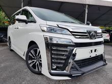 2018 Toyota Vellfire 2.5 TRD BODT KITS SUNROOF ZG