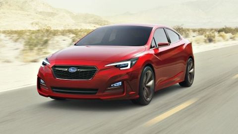 Subaru’s Sedan Version Of Its Impreza 5-Door Concept Makes LA Auto Show Debut. Shocker!