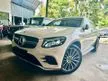 Recon 2018 Mercedes-Benz GLC250 2.0 4MATIC AMG Line Coupe - Cars for sale