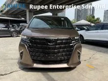 2024 Toyota Alphard 2.5 Z 7-Seater 360View Full Leather Sun Roof TV BSM DIM System LED Light Low Mileage 5A Good Condition Nice Car