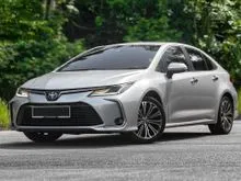 2021 Toyota Corolla Altis 1.8 G Sedan - 43k Mileages - Under Warranty - 1 Owner Only