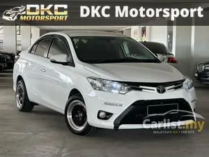 2017 Toyota Vios 1.5 E Sedan - UP TO 3 YEARS WARRANTY / GENUINE MILEAGE / GOOD CONDITION / FREE TRY LOAN EASY PROCESS / SPORT RIM / EXHAUST