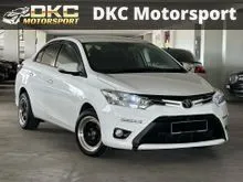 2017 Toyota Vios 1.5 E Sedan - UP TO 3 YEARS WARRANTY / GENUINE MILEAGE / GOOD CONDITION / FREE TRY LOAN EASY PROCESS / SPORT RIM / EXHAUST
