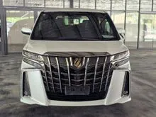 2021 Toyota Alphard 2.5 S Type Gold MPV POWER BOOT BSM 3 LED MANY UNIT READY STOCK PRICE NEGO
