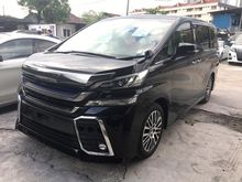 2015 TOYOTA VELLFIRE 2.5 ZG PILOT SEAT FULL SET ALPINI BIG MONITOR