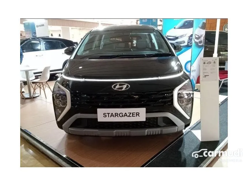 Jual Mobil Hyundai Stargazer 2024 Essential 1.5 di DKI Jakarta Automatic Wagon Hitam Rp 275.000.000