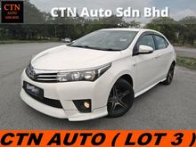 2014 Toyota Corolla Altis 2.0 (A) DUAL VVTi ENGINE NEW FACE HI-SPEC BODYKIT SPORT RIM FULL SERVICE TRUE YEAR MAKE