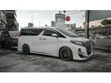 2017 Toyota Alphard 2.5 SC Package/Full Modellista Bdykit/Front 6pot Brembo Caliper/Android Player + 360 Surround Camera/Roof Monitor/RGB Ambient Ligh