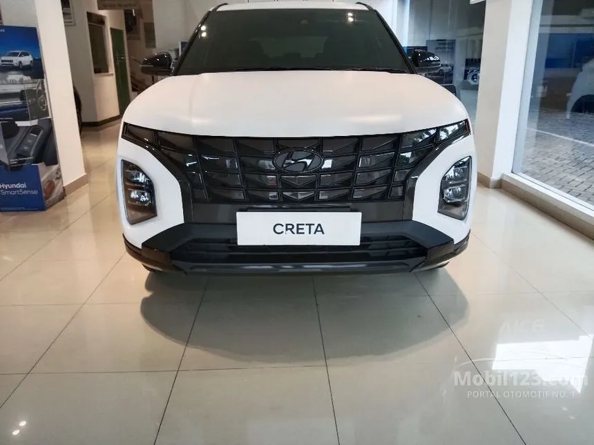 Jual Mobil Hyundai Creta 2024 Alpha 1.5 di Banten Automatic Wagon Putih Rp 416.800.000