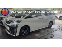 2018 Toyota Vellfire 2.5 Z G Edition MPV