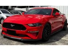 2019 Ford MUSTANG 5.0 GT V8 454HP FACELIFT 35K KM BORLA Exhaust Shaker System 360 Cam No Accident No Flood
