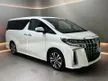 Recon LOW MILEAGE 2021 Toyota Alphard 2.5 G S C Package ,JPS 360 CAMERA.POWER BOOT.
