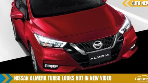 Video: 2020 Nissan Almera Turbo Looks Red Hot In New Video