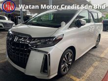 2018 Toyota Alphard 2.5 G S C Package MPV New Facelift Unregister 3LED Sequential Signal Twin Roof Android Surround Camera Warranty Provided