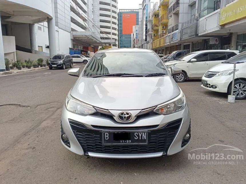 Jual Mobil Toyota Yaris 2018 G 1.5 di Banten Automatic Hatchback Silver Rp 165.000.000