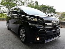 2017 Toyota Vellfire 2.5 Golden Eyes New Car Conditions
