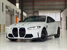 2022 BMW M4 3.0 Competition G82 M xDrive Coupe Japan Spec Unregistered S58 X Drive AWD Harmon Kardon Sound System Laser Light Carbon Roof