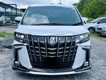 2018 Toyota Alphard 2.5 G S C Package MPV