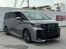 2025 Toyota Vellfire 2.4 Z Premier MPV JBL ,HUD ,BSM ,DIM