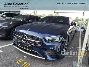 2022 Mercedes-Benz E300 2.0 AMG Line Sedan
