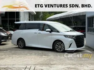 2024 Toyota Alphard 2.5 Z 7-Seater MPV With 5 Years Free Service and 6 Years Warranty