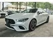 Recon 2021 Mercedes-Benz CLA45 AMG 2.0 S 4Matic+ Coupe Unregistered Grade 5A Cheaper In Town - Cars for sale
